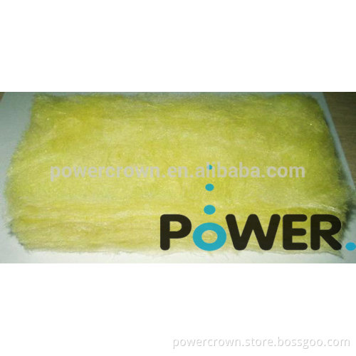 density 10-100kg/m3 yellow fiber glass thermal insulation glass wool board for wall made in china